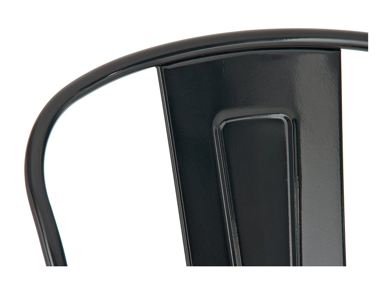 Lot de 4 tabourets métal argentée 44 x 52 x 115 cm 10_0004489