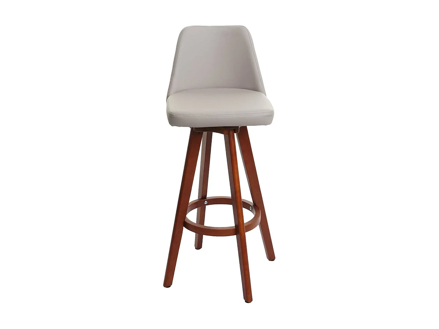 Lot de 2 tabourets bois marron 40 x 32 x 71 cm 04_0007457