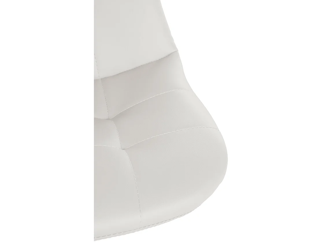 Tabouret de bar x1 métal blanche 47 x 56 x 58 cm 10_0004827