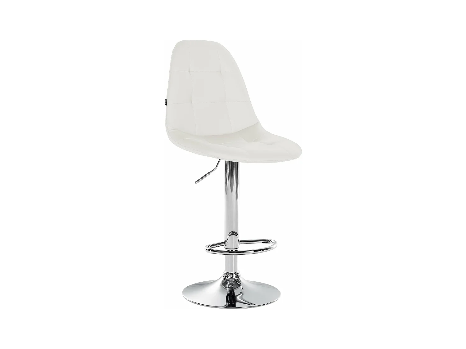 Tabouret de bar x1 métal blanche 47 x 56 x 58 cm 10_0004827