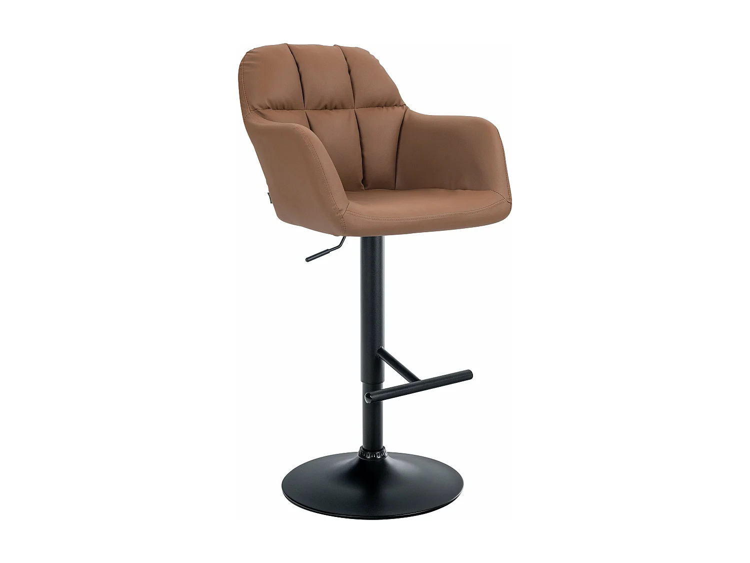 Tabouret de bar chaise métal marron 57 x 59 x 97 cm 10_0005263