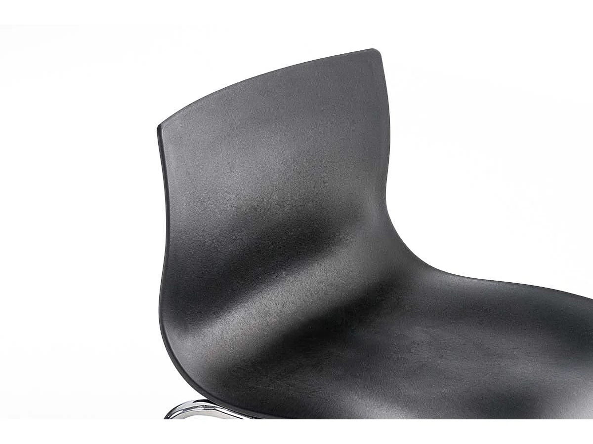 Tabouret de bar avec métal argentée 43 x 48 x 100 cm 10_0004939