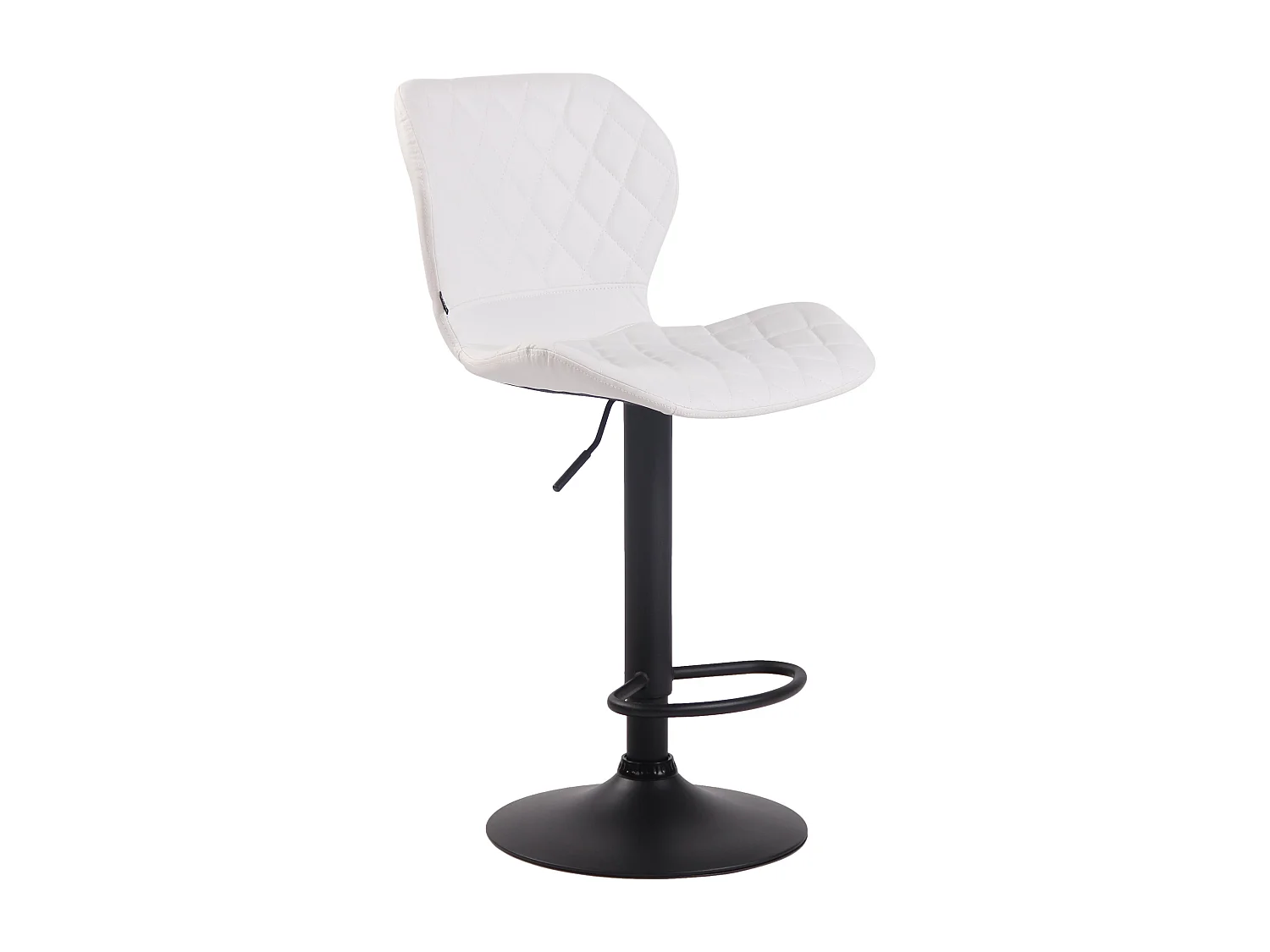 Tabouret de bar x1 métal blanche 47 x 51 x 88 cm 10_0004649