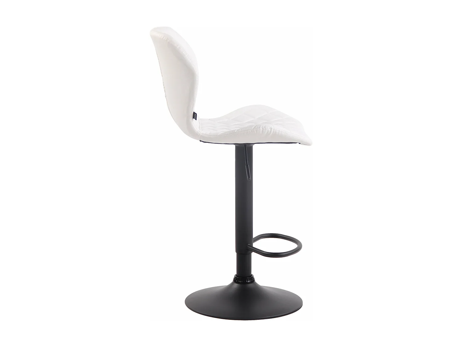 Tabouret de bar x1 métal blanche 47 x 51 x 88 cm 10_0004649