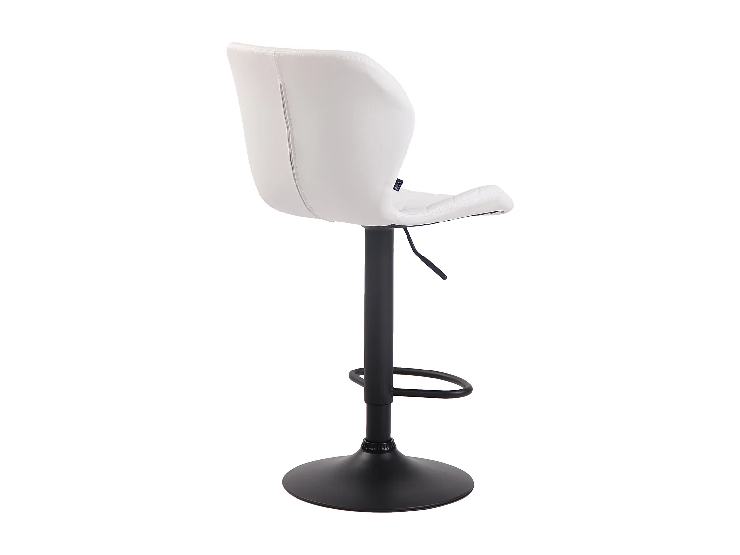 Tabouret de bar x1 métal blanche 47 x 51 x 88 cm 10_0004649