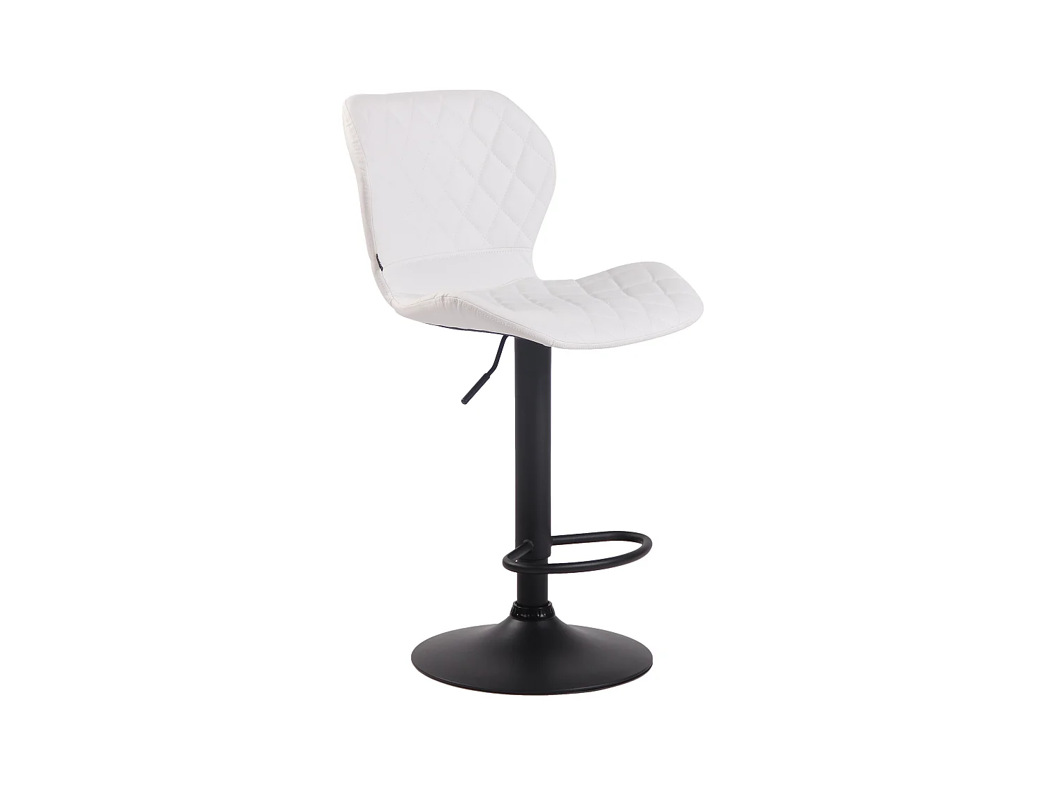 Tabouret de bar x1 métal blanche 47 x 51 x 88 cm 10_0004649