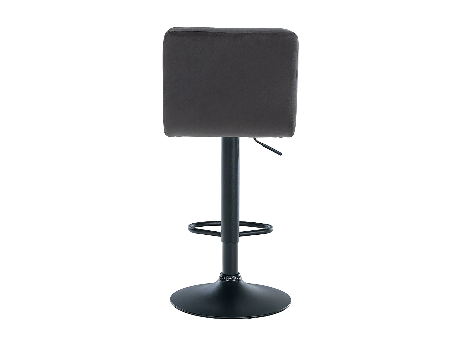 Lot de 2 tabourets métal argentée 46 x 47 x 94 cm 10_0004399