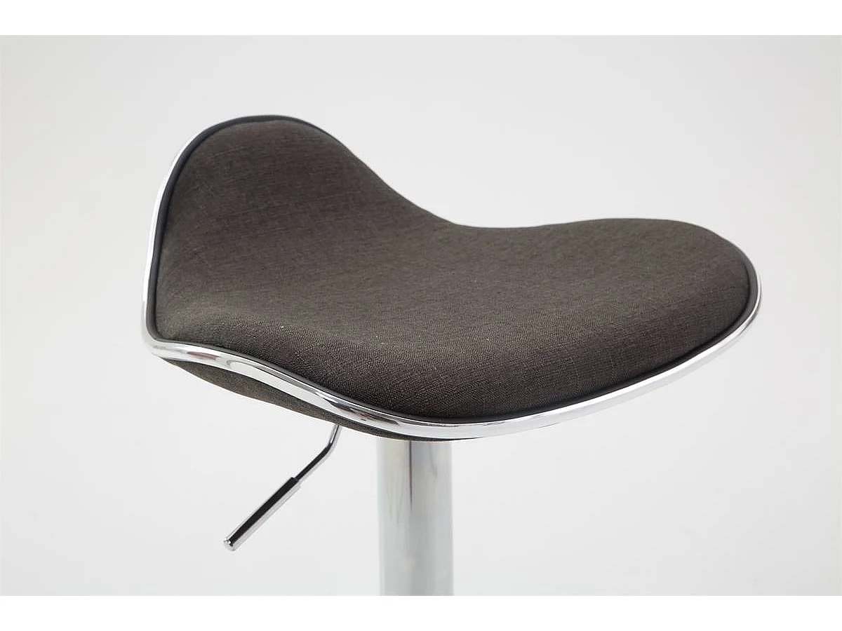 Lot de 2 tabourets métal grise 45 x 45 x 71 cm 10_0004410