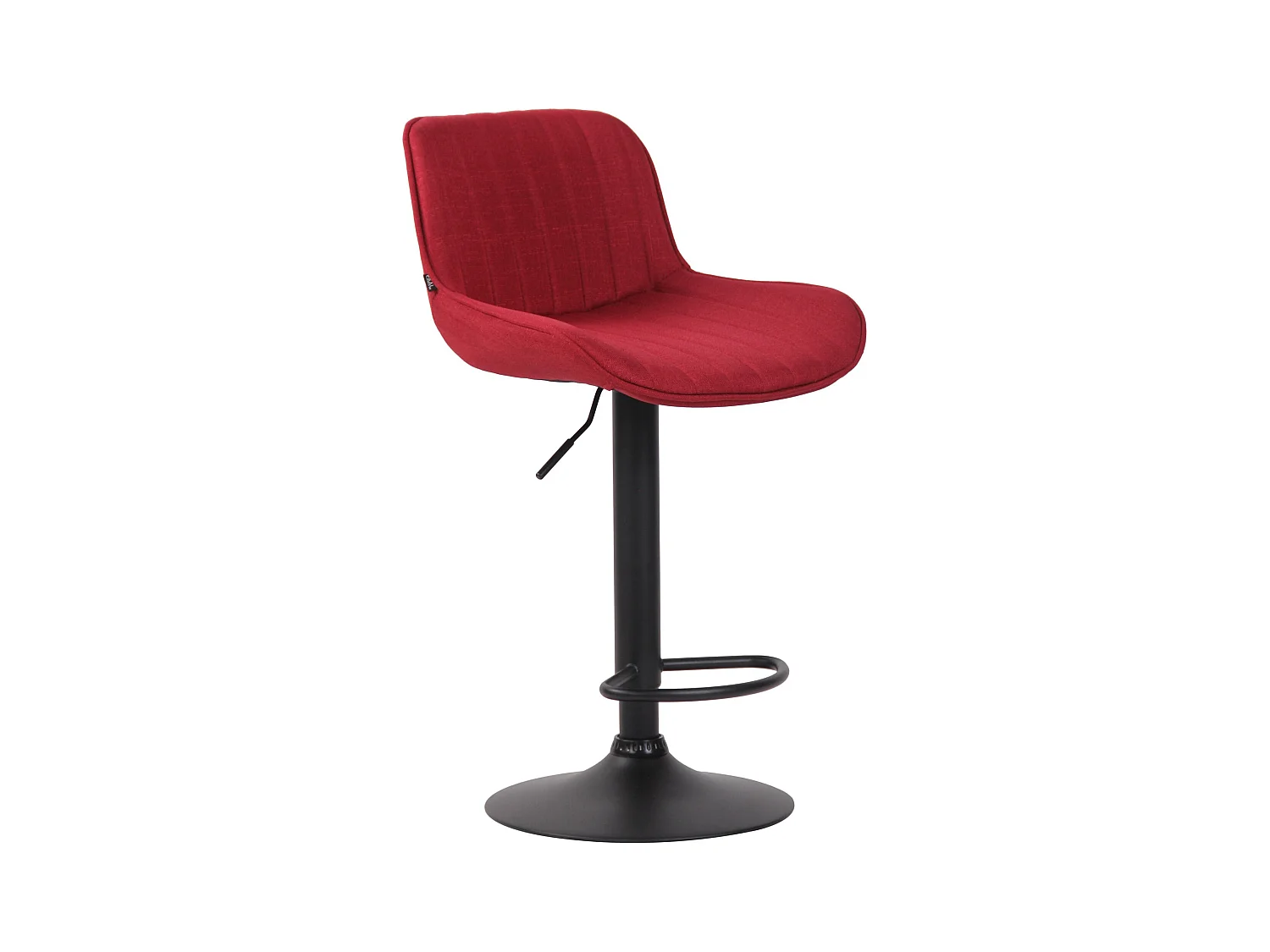Tabouret de bar chaise métal argentée 50 x 50 x 86 cm 10_0005118