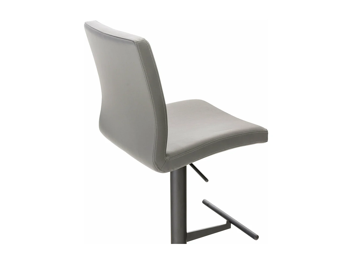 Tabouret de bar x1 métal grise 40 x 49 x 93 cm 10_0004569