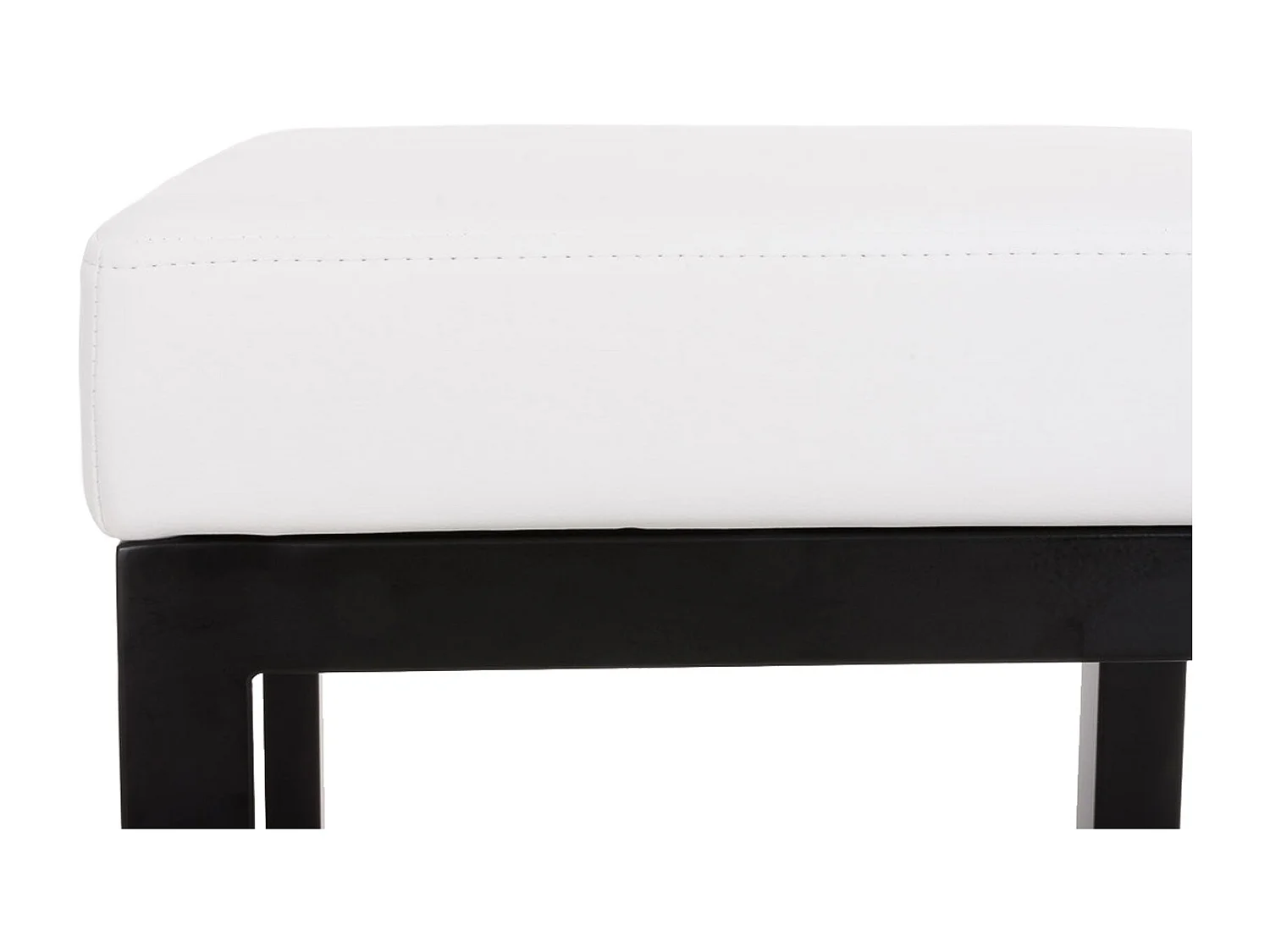 Tabouret de bar x1 métal blanche 41 x 41 x 85 cm 10_0005412