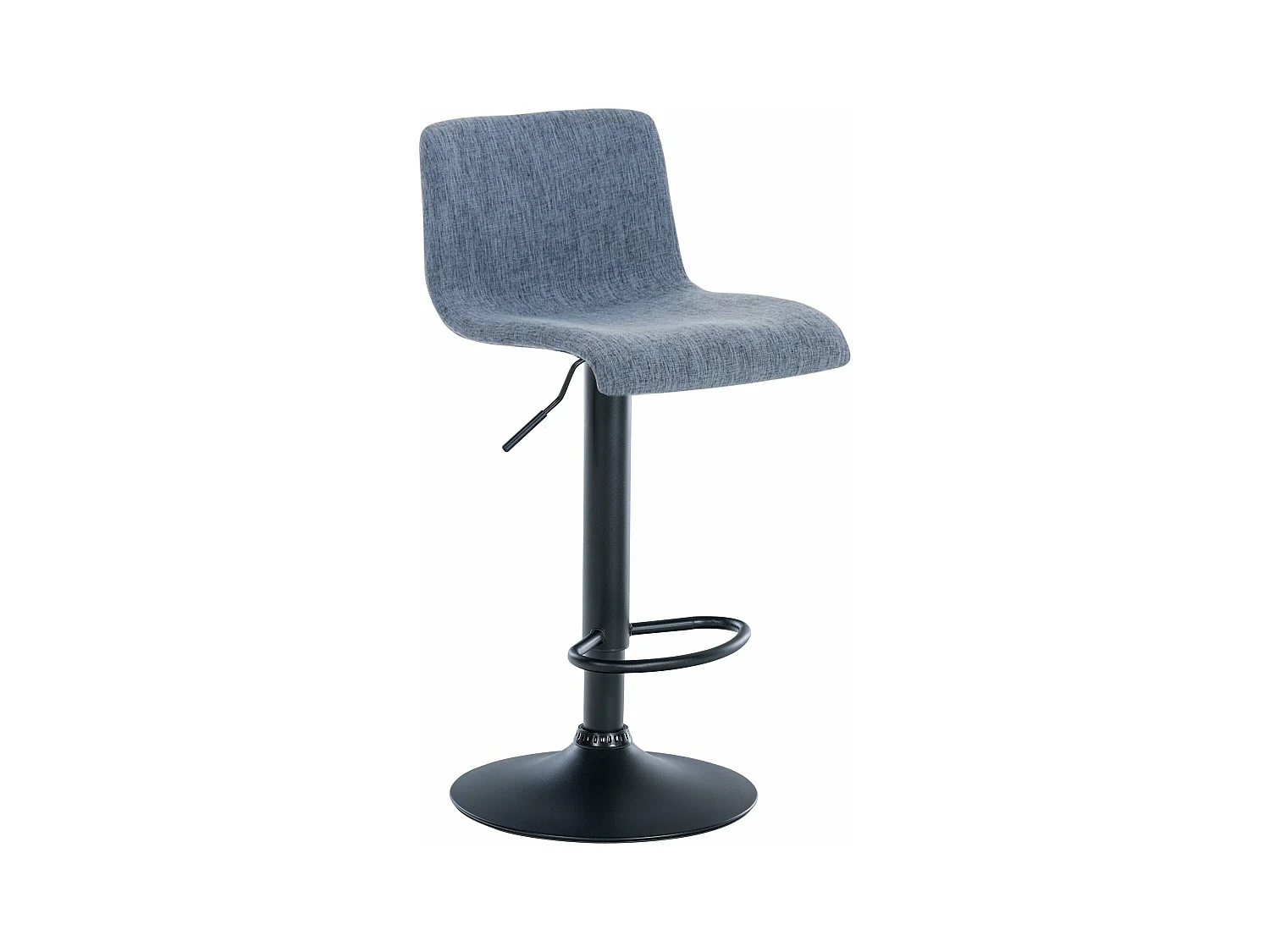 Tabouret de bar avec métal bleue 39 x 36 x 84 cm 10_0004958