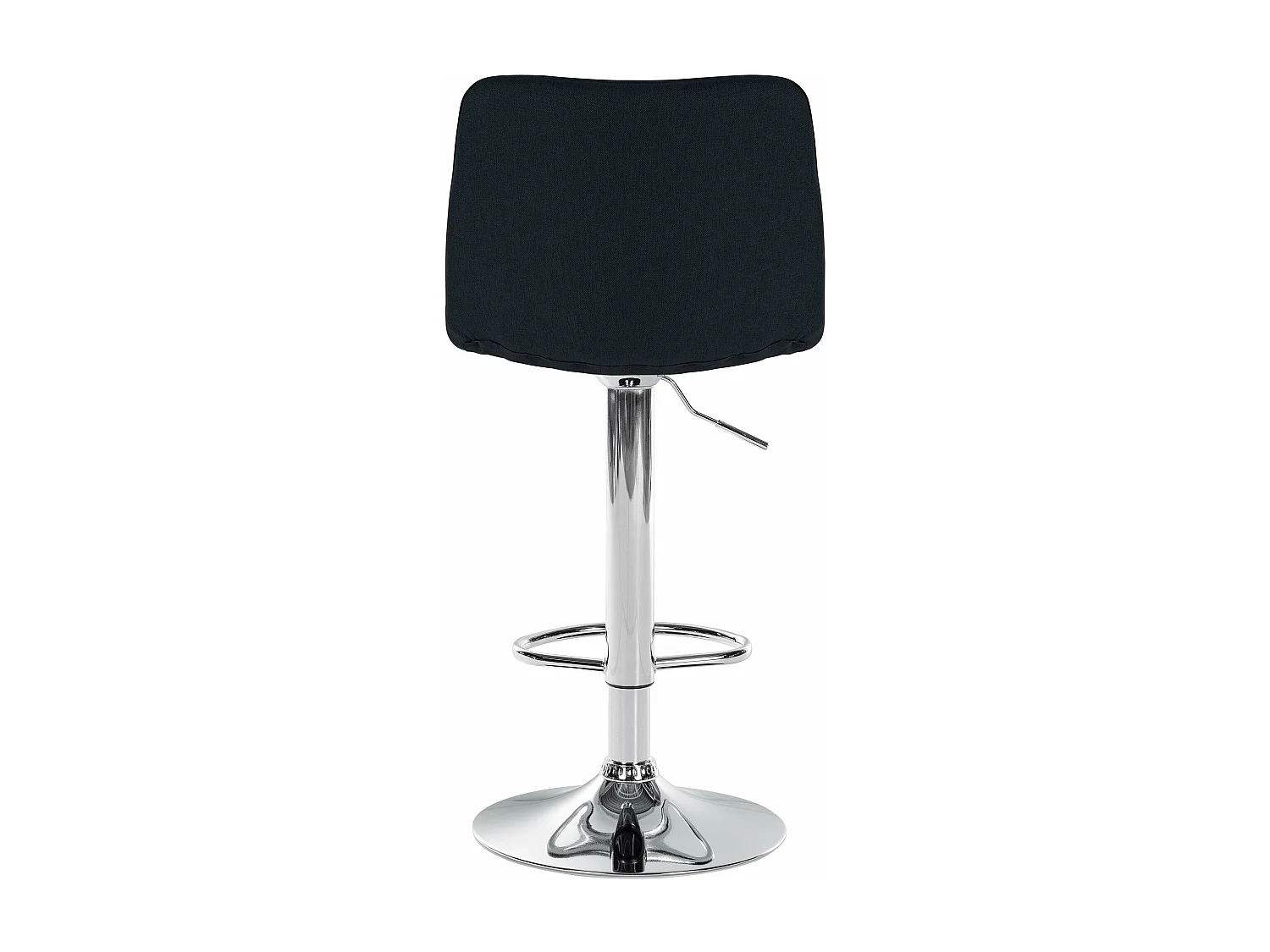 Tabouret de bar chaise métal argentée 45 x 46 x 89 cm 10_0005147