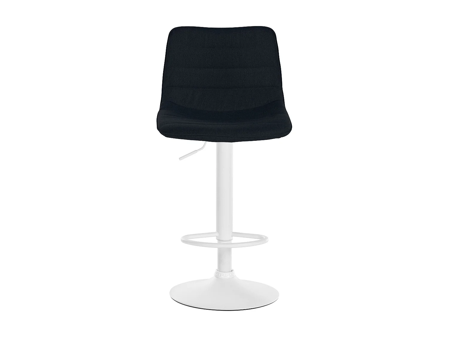 Lot de 2 tabourets métal blanche 45 x 46 x 89 cm 10_0004319