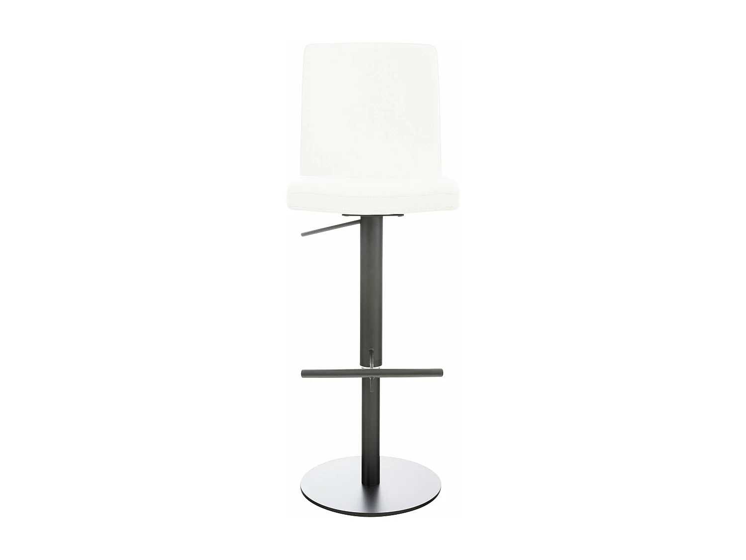 Tabouret de bar x1 métal blanche 40 x 49 x 93 cm 10_0004568
