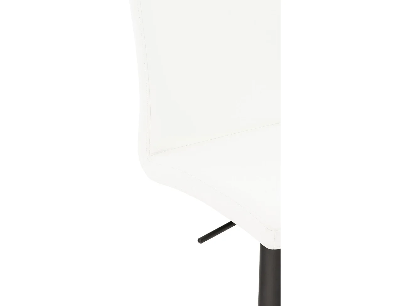 Tabouret de bar x1 métal blanche 40 x 49 x 93 cm 10_0004568