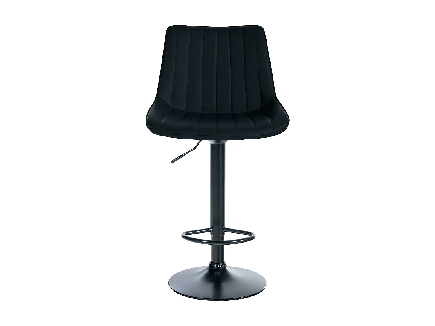 Tabouret de bar x1 métal argentée 49.5 x 50 x 91 cm 10_0005423