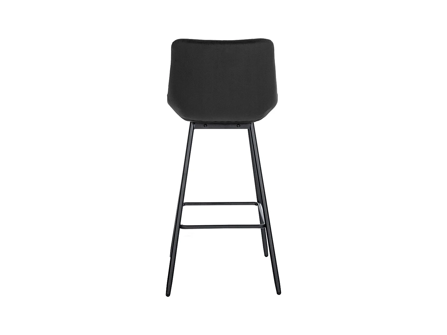 Tabouret de bar x1 métal argentée 49 x 56 x 104 cm 10_0005466