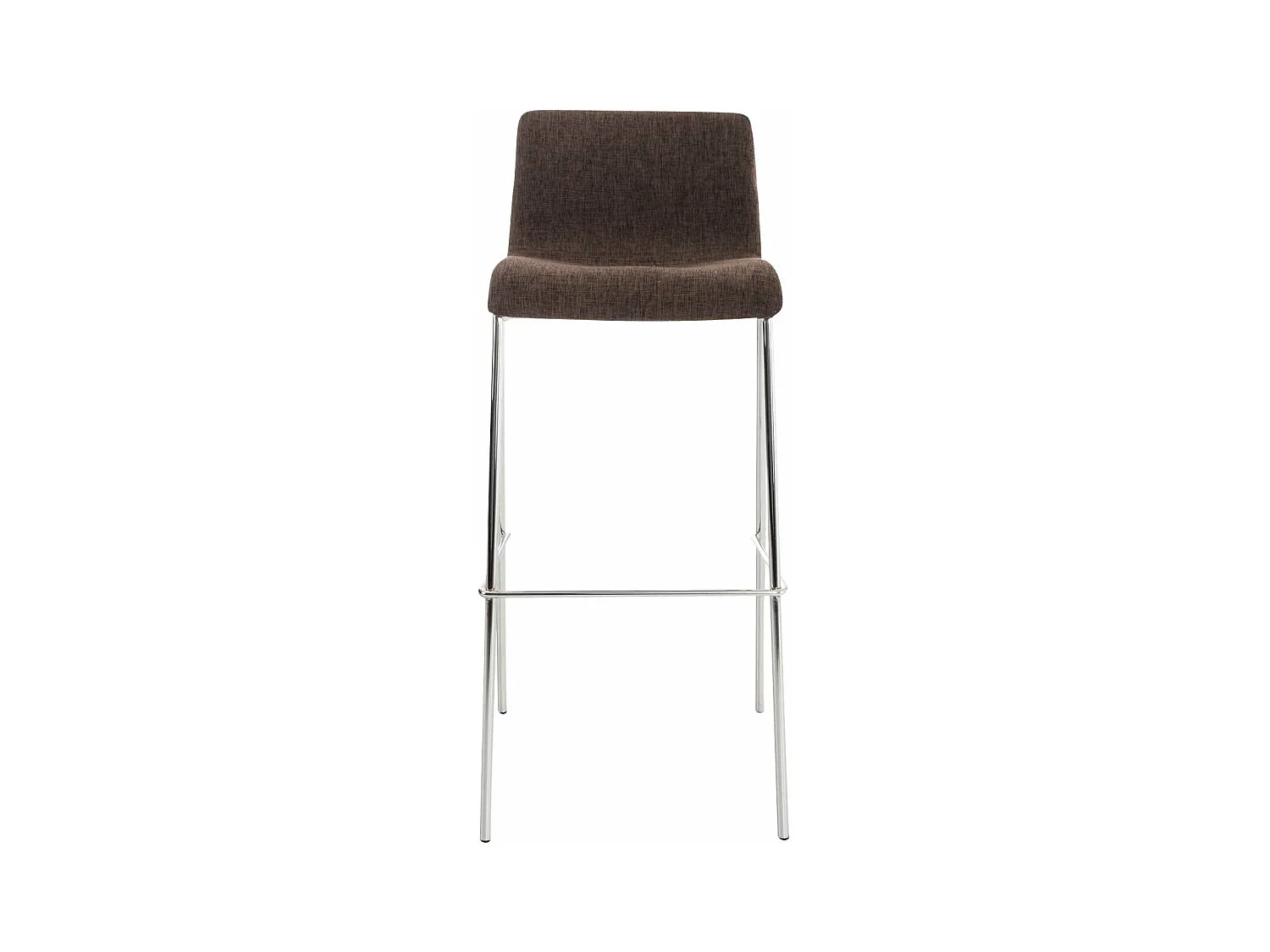 Lot de 2 tabourets métal marron 43 x 48 x 100 cm 10_0004192