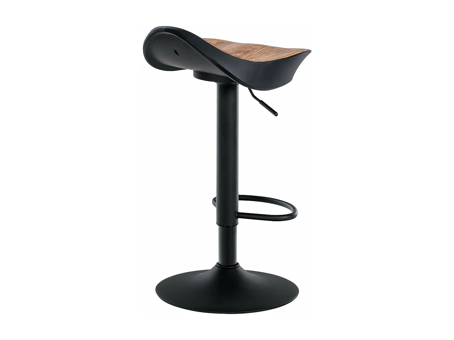 Tabouret de bar x1 métal marron 39 x 40 x 66 cm 10_0004529