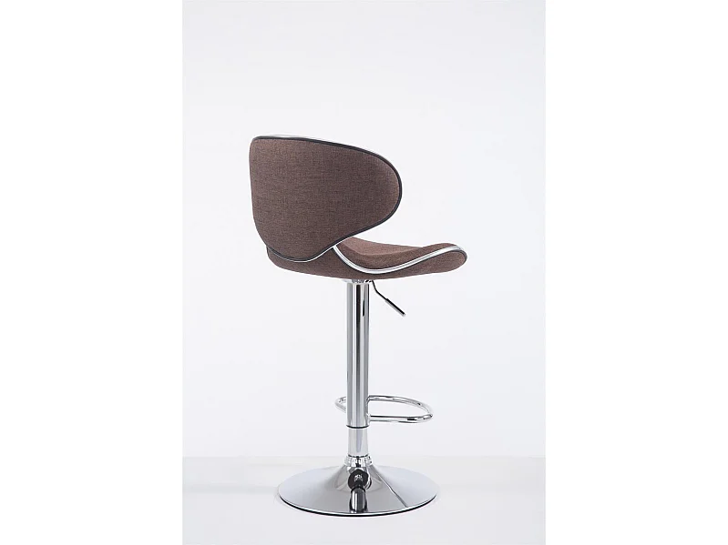 Tabouret de bar x1 métal marron 46 x 49 x 88 cm 10_0005077