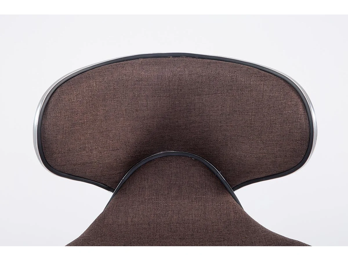 Tabouret de bar x1 métal marron 46 x 49 x 88 cm 10_0005077