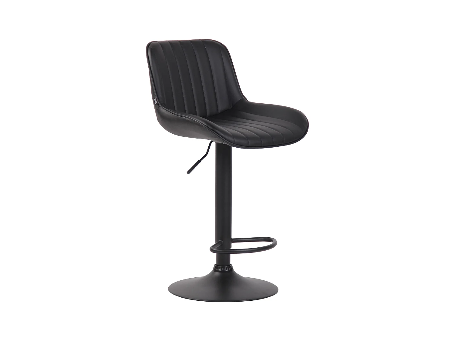 Tabouret de bar chaise métal argentée 50 x 50 x 86 cm 10_0005101