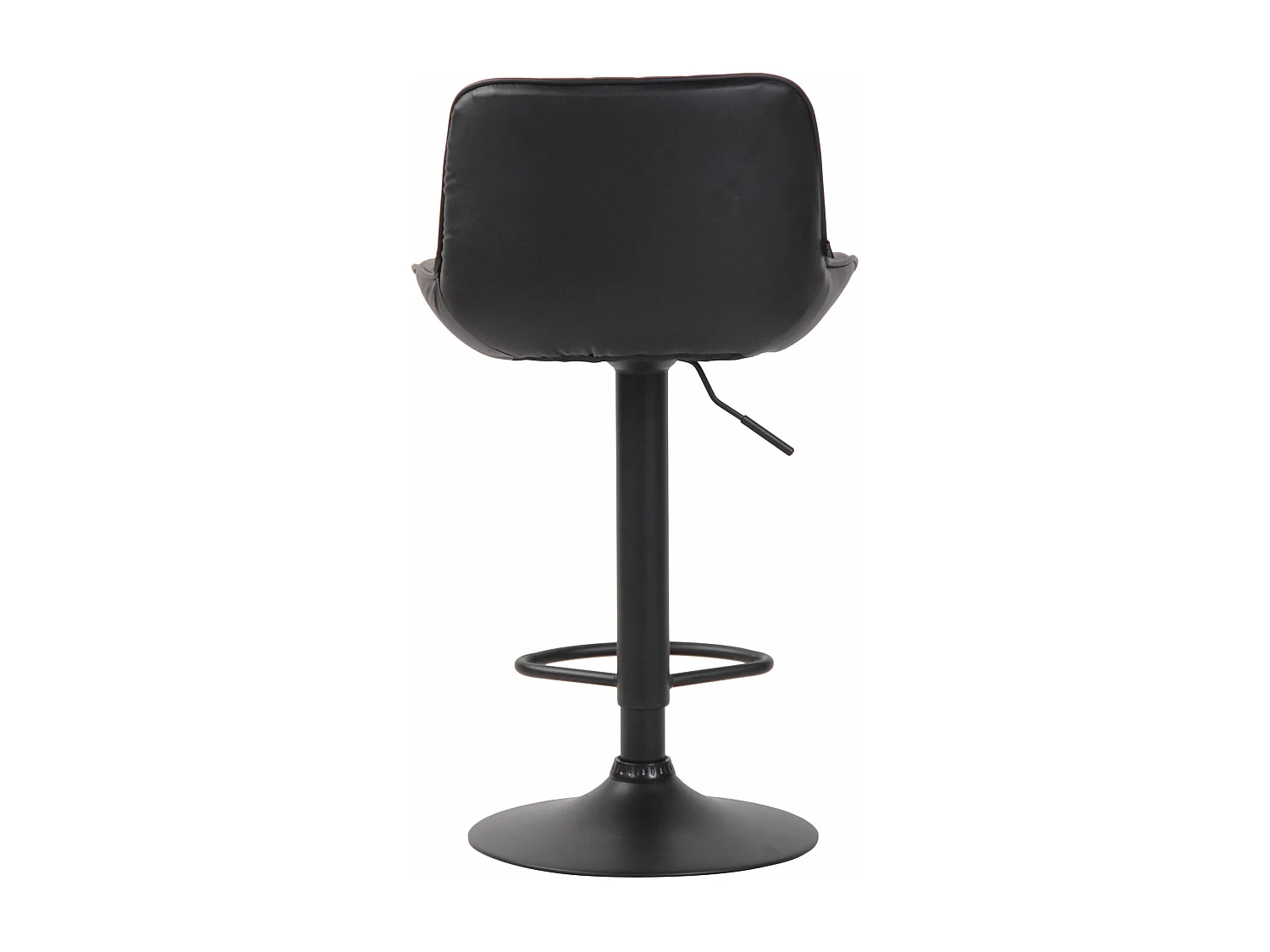 Tabouret de bar chaise métal argentée 50 x 50 x 86 cm 10_0005101