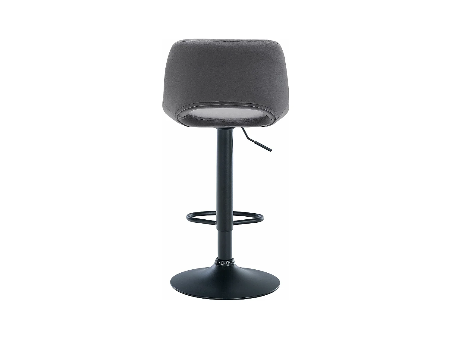 Tabourets de bar chaises métal grise 42 x 46 x 86 cm 10_0004084