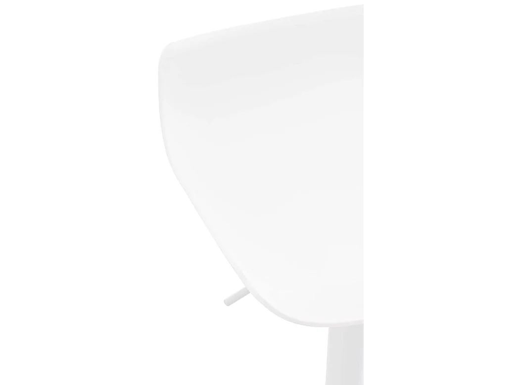 Tabourets de bar x4 métal blanche 43 x 44 x 75 cm 10_0004497