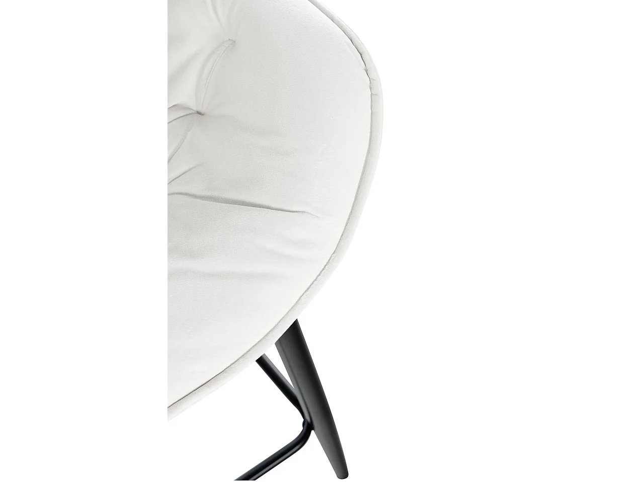 Lot de 2 tabourets métal blanche 54 x 57.5 x 103 cm 10_0004151