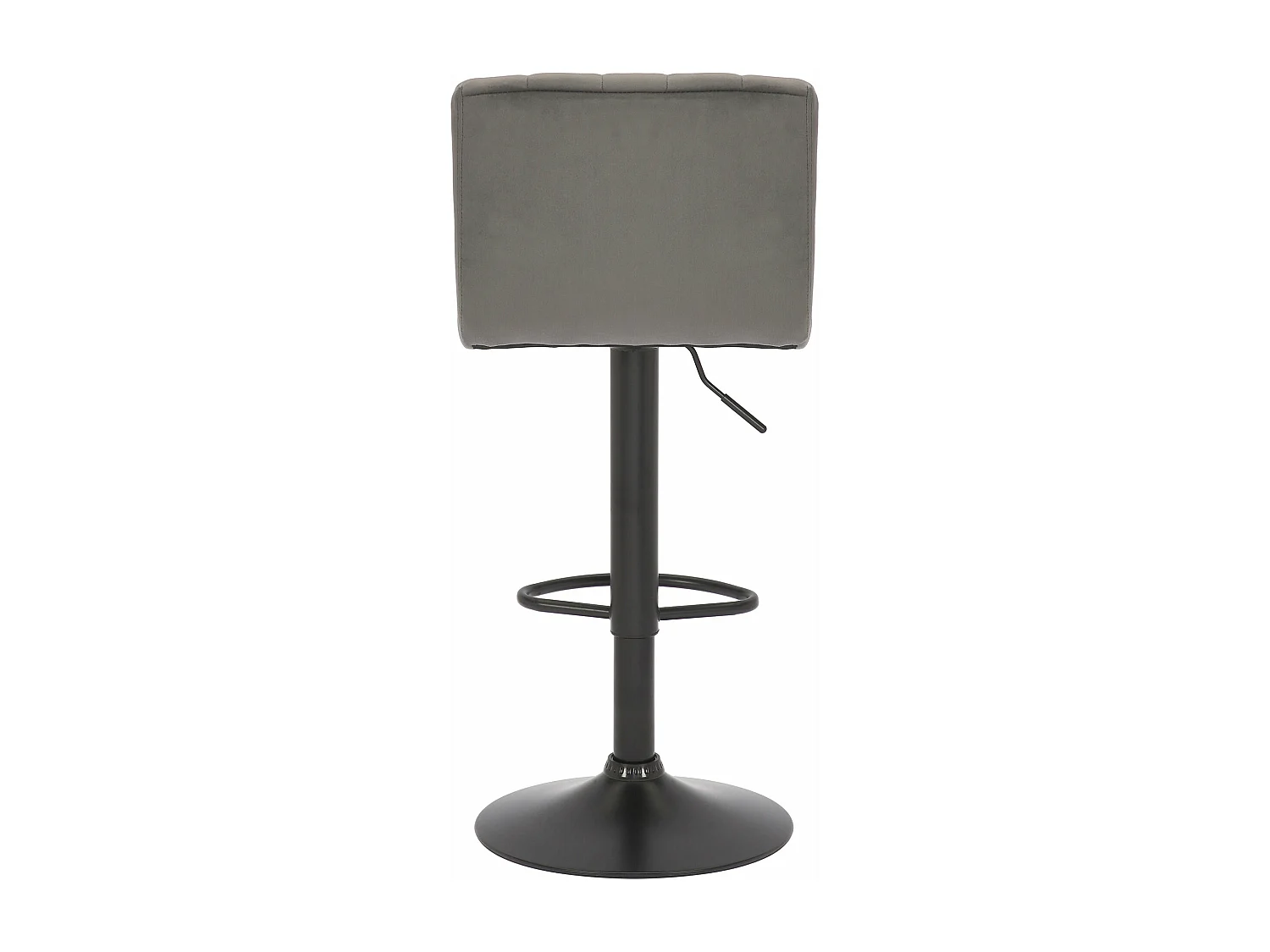 Tabouret de bar x1 métal grise 40 x 50 x 85 cm 10_0004999