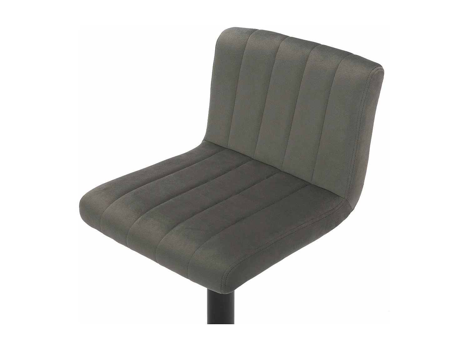 Tabouret de bar x1 métal grise 40 x 50 x 85 cm 10_0004999