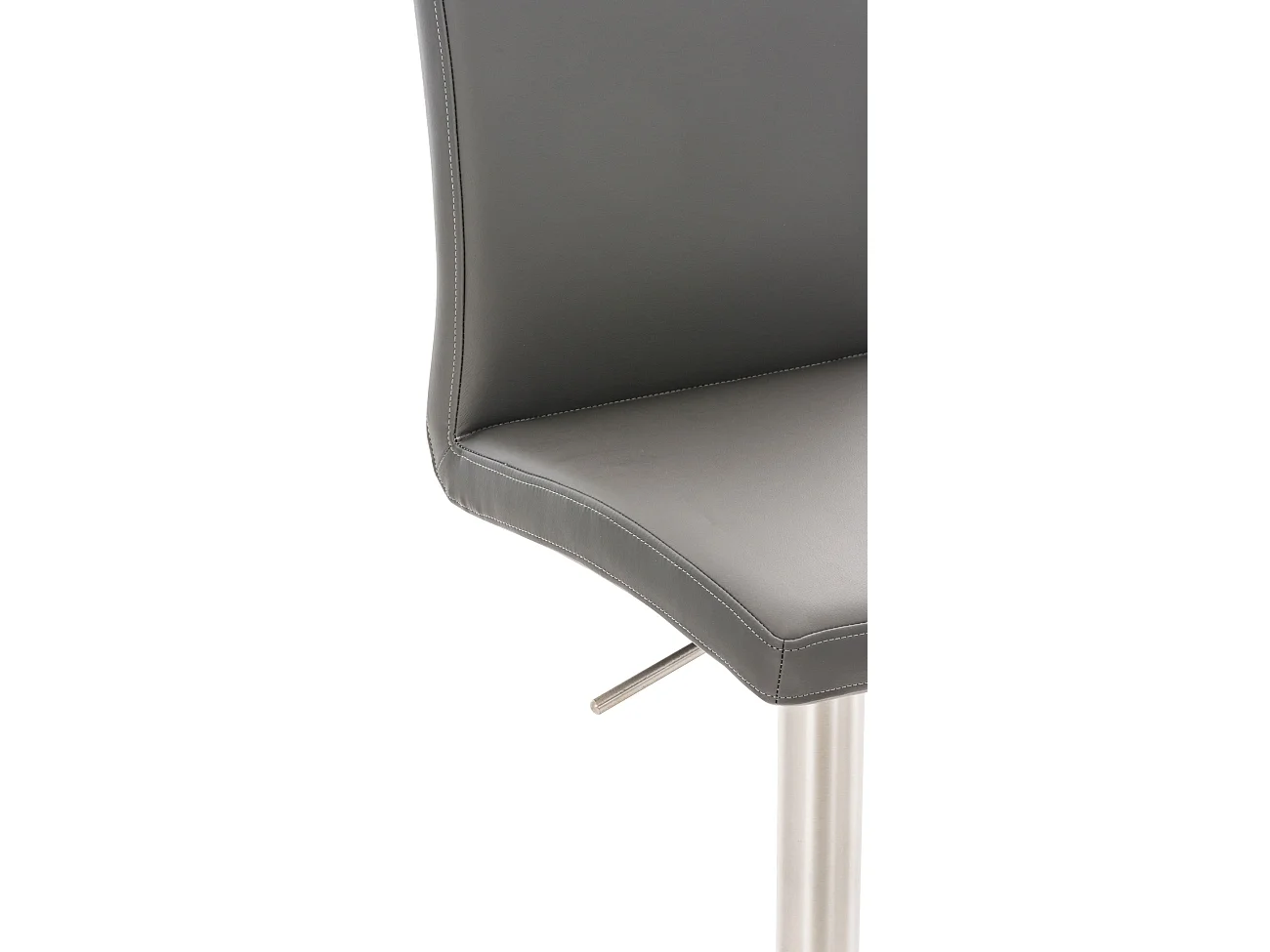 Tabouret de bar x1 métal grise 40 x 49 x 93 cm 10_0004564