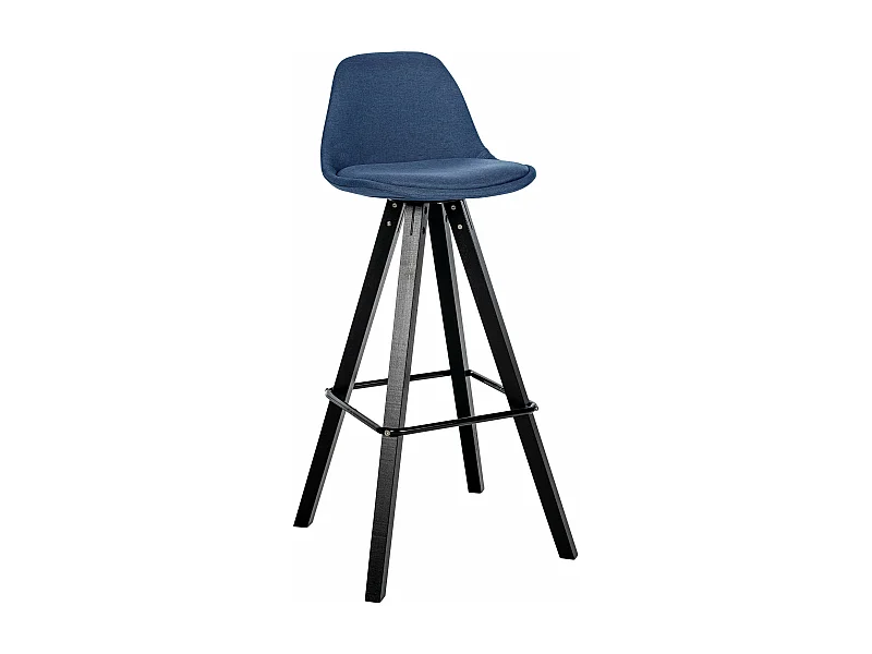 Tabouret de bar chaise bois bleue 38 x 44 x 99 cm 10_0004644