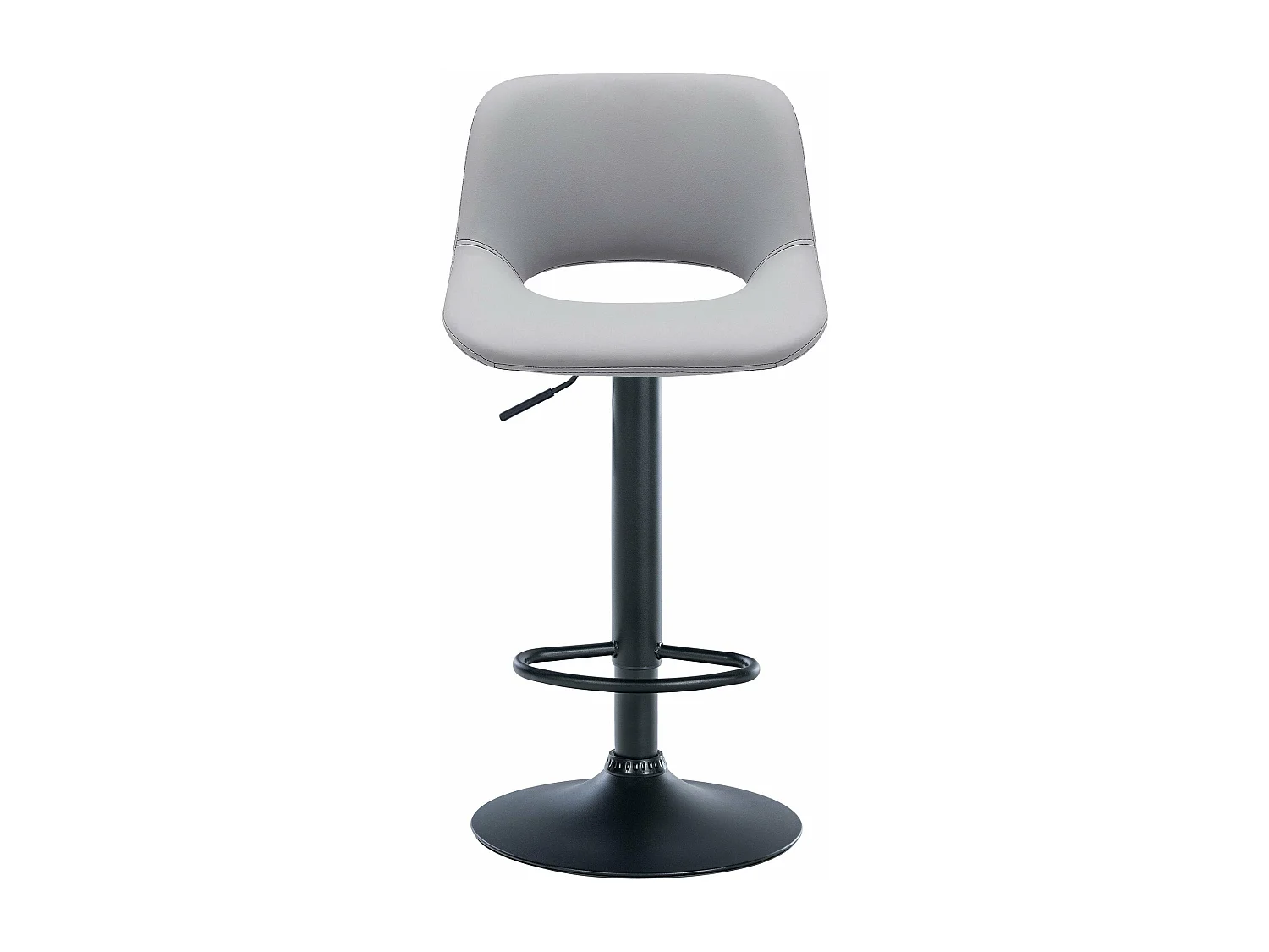 Tabourets de bar chaises métal grise 42 x 46 x 86 cm 10_0004065