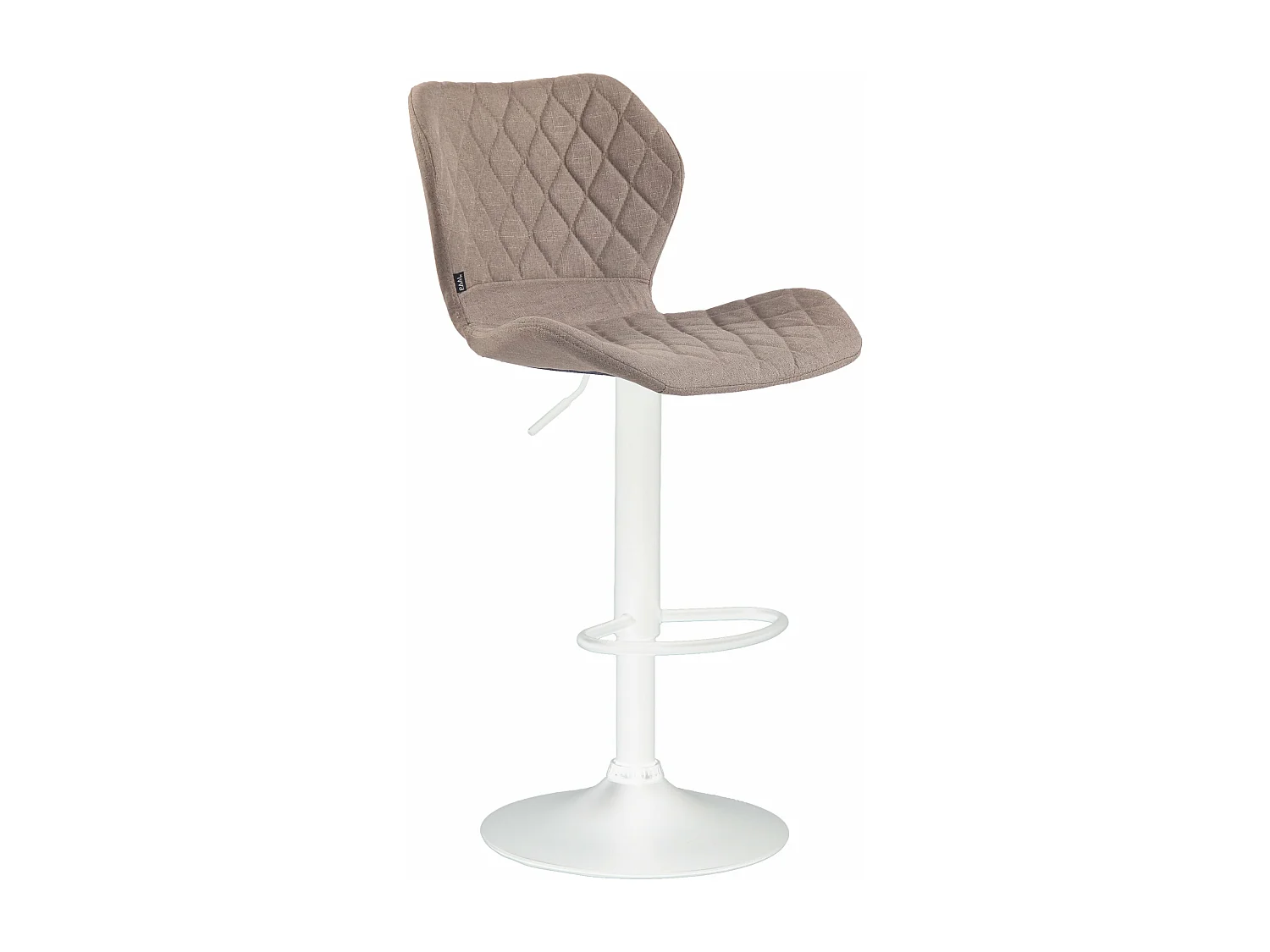 Tabouret de bar x1 métal blanche 47 x 51 x 88 cm 10_0004668