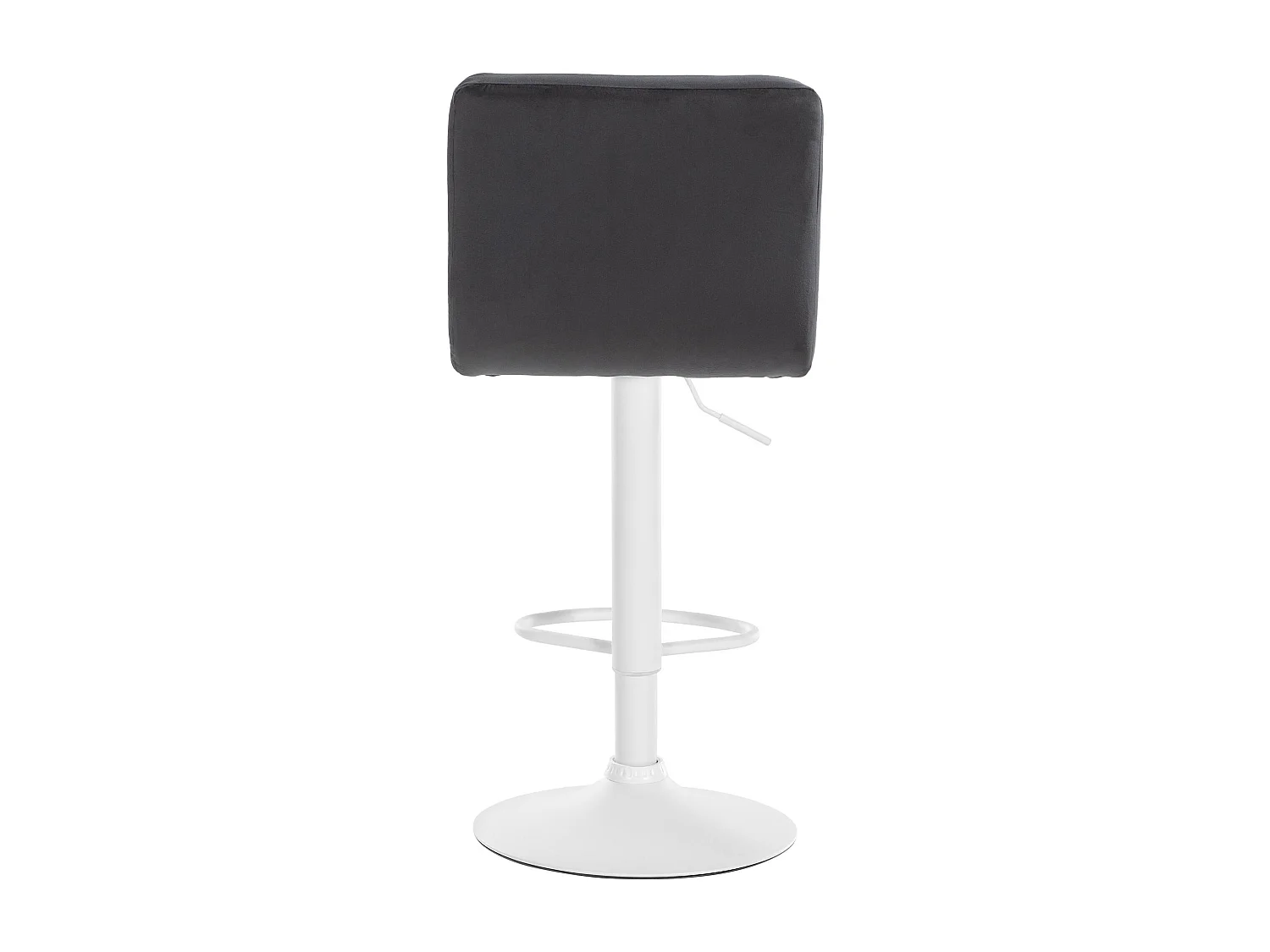 Lot de 2 tabourets métal blanche 46 x 47 x 94 cm 10_0004405