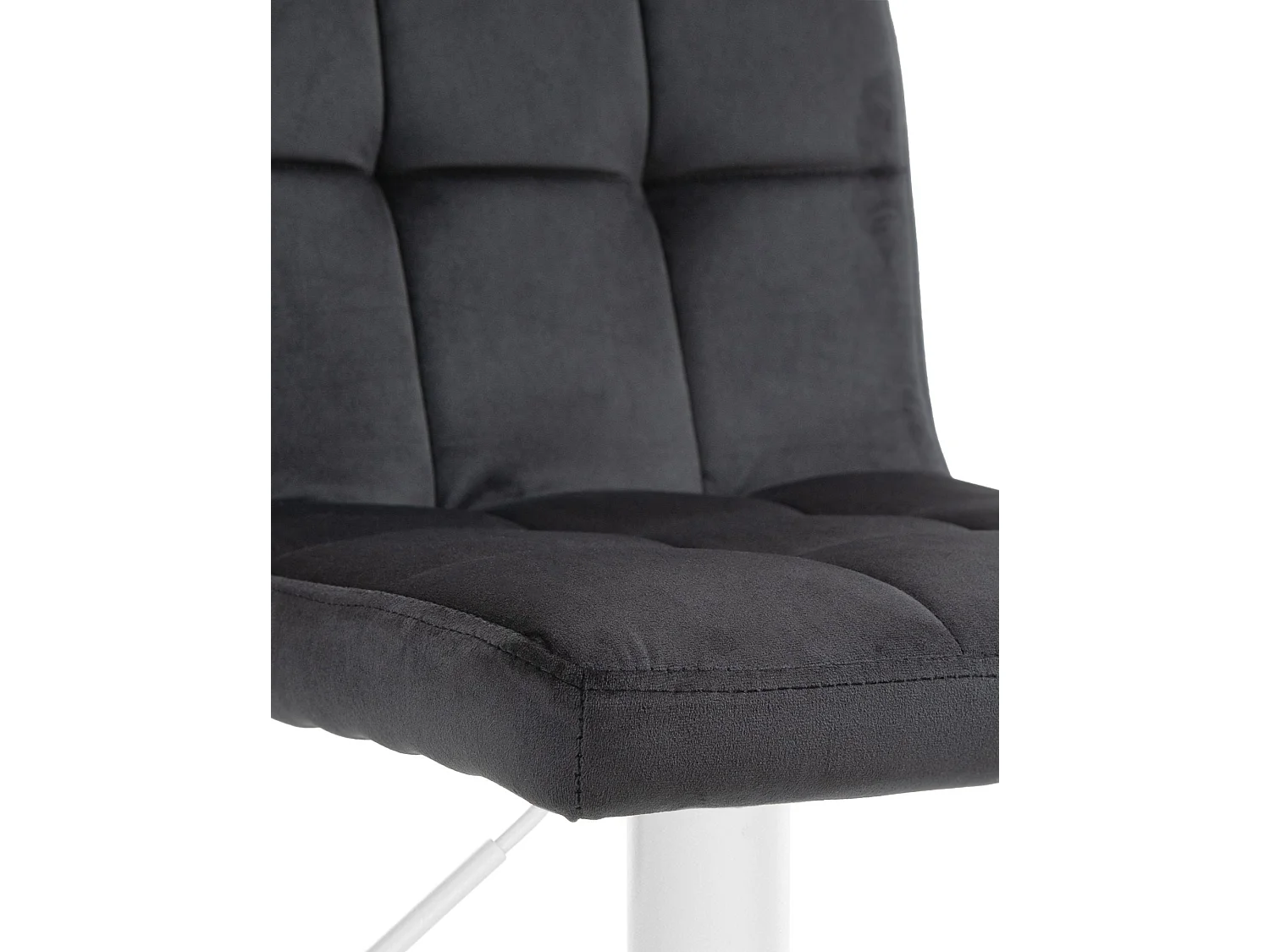 Lot de 2 tabourets métal blanche 46 x 47 x 94 cm 10_0004405