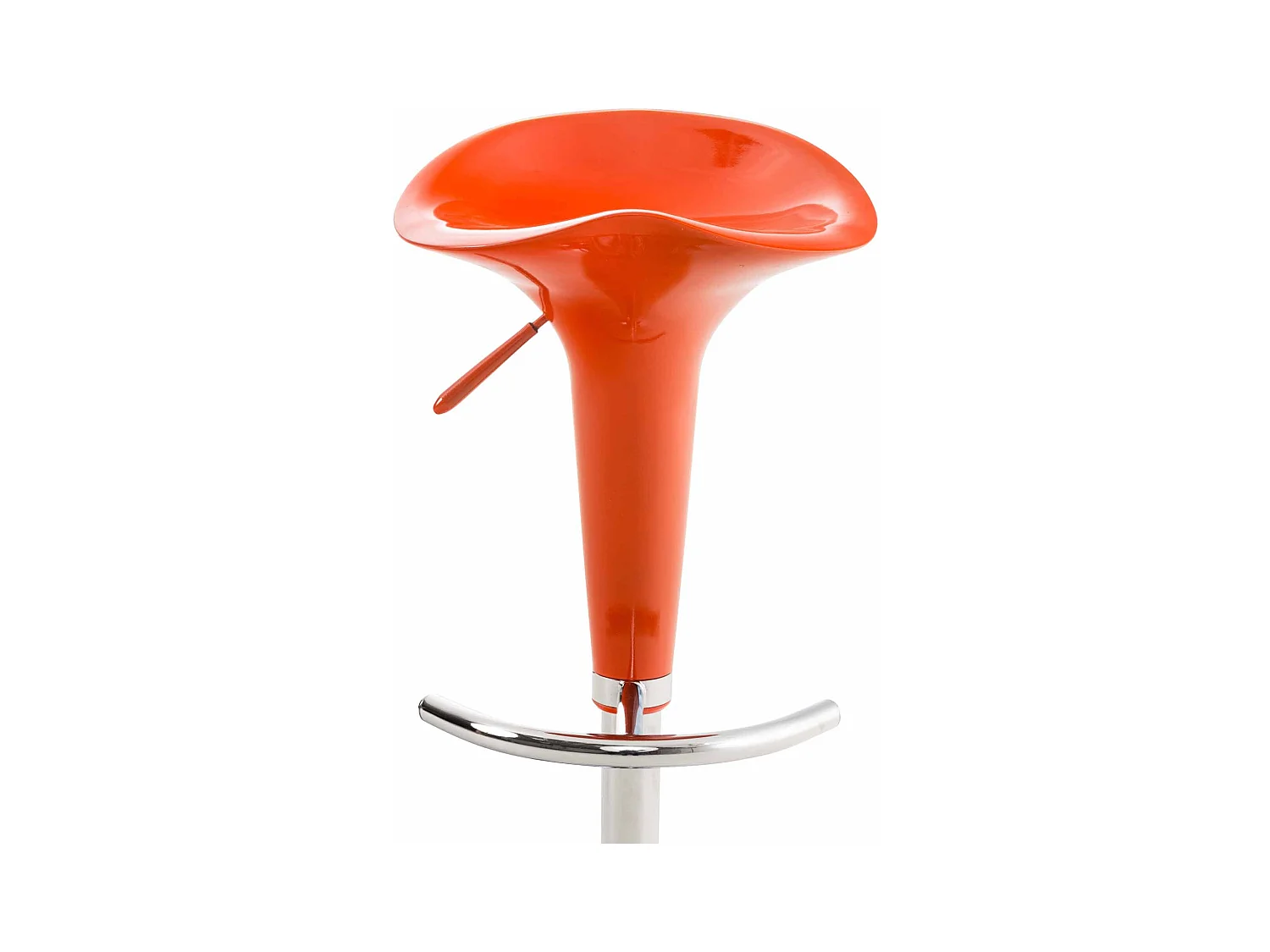 Tabouret de bar x1 métal argentée 37 x 37 x 87 cm 10_0005371