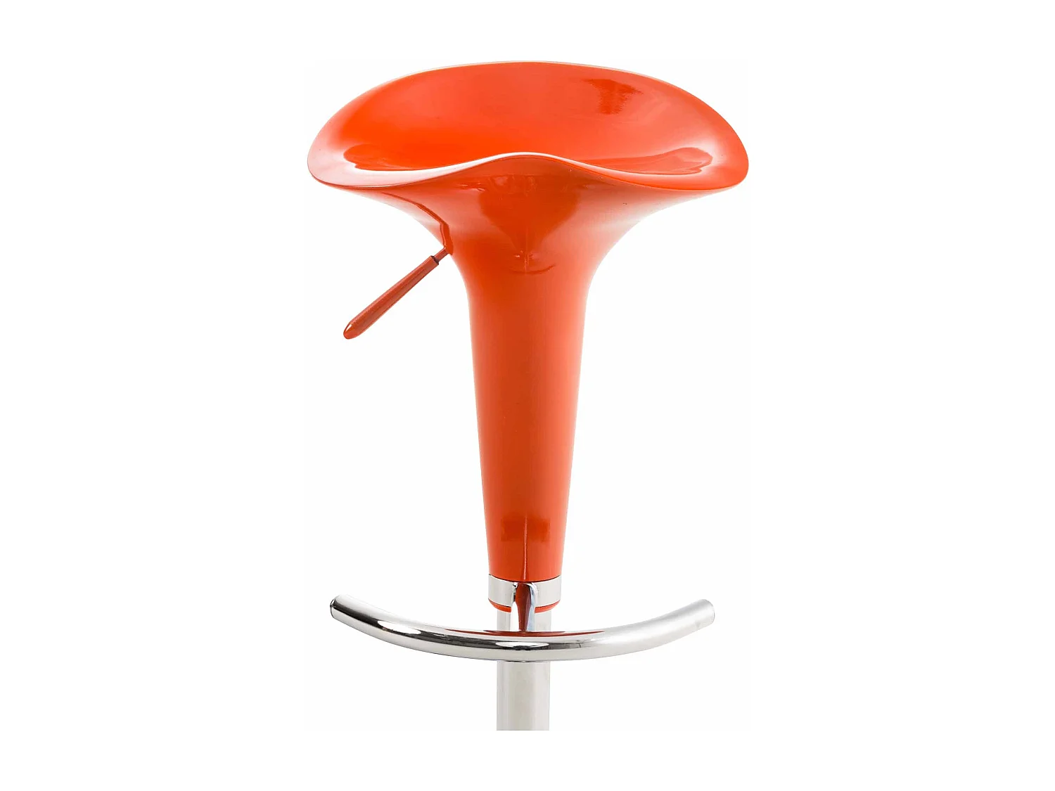 Tabouret de bar x1 métal argentée 37 x 37 x 87 cm 10_0005371