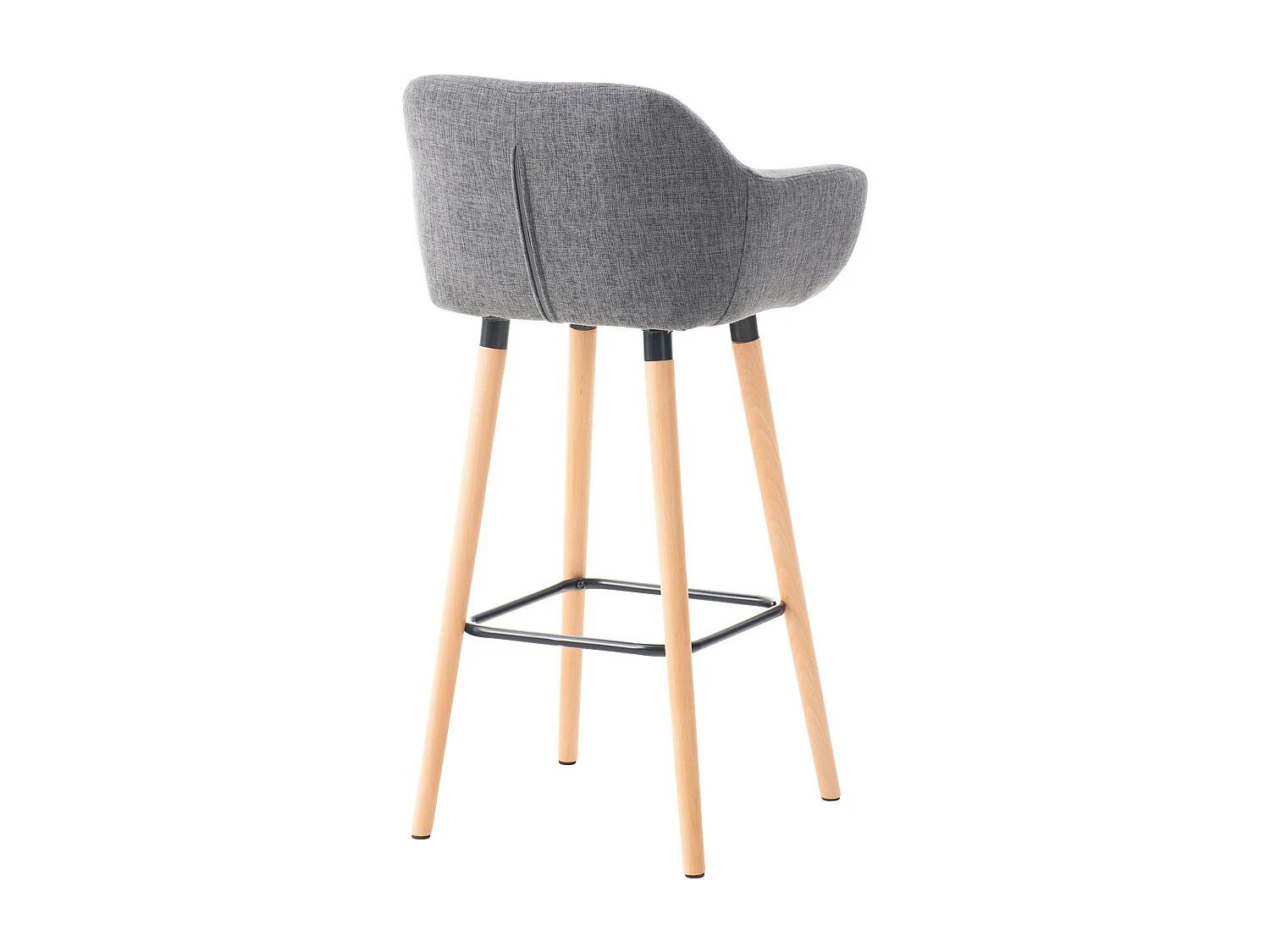 Tabouret de bar lounge métal marron 55 x 46 x 99 cm 10_0004924