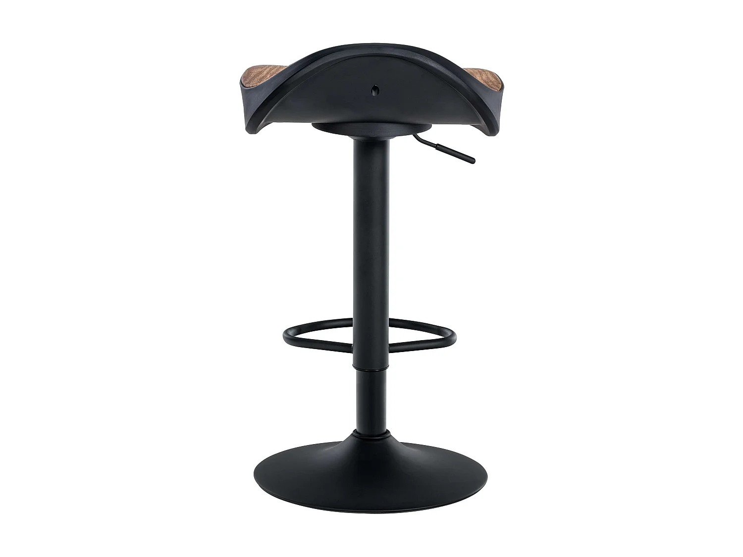 Lot de 2 tabourets métal marron 39 x 40 x 66 cm 10_0004015