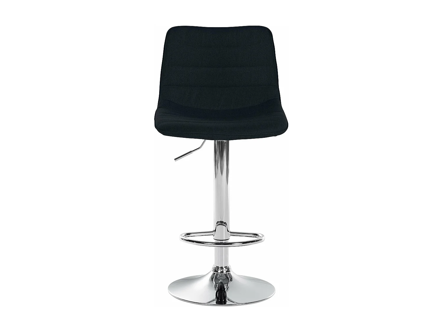 Lot de 2 tabourets métal argentée 45 x 46 x 89 cm 10_0004315