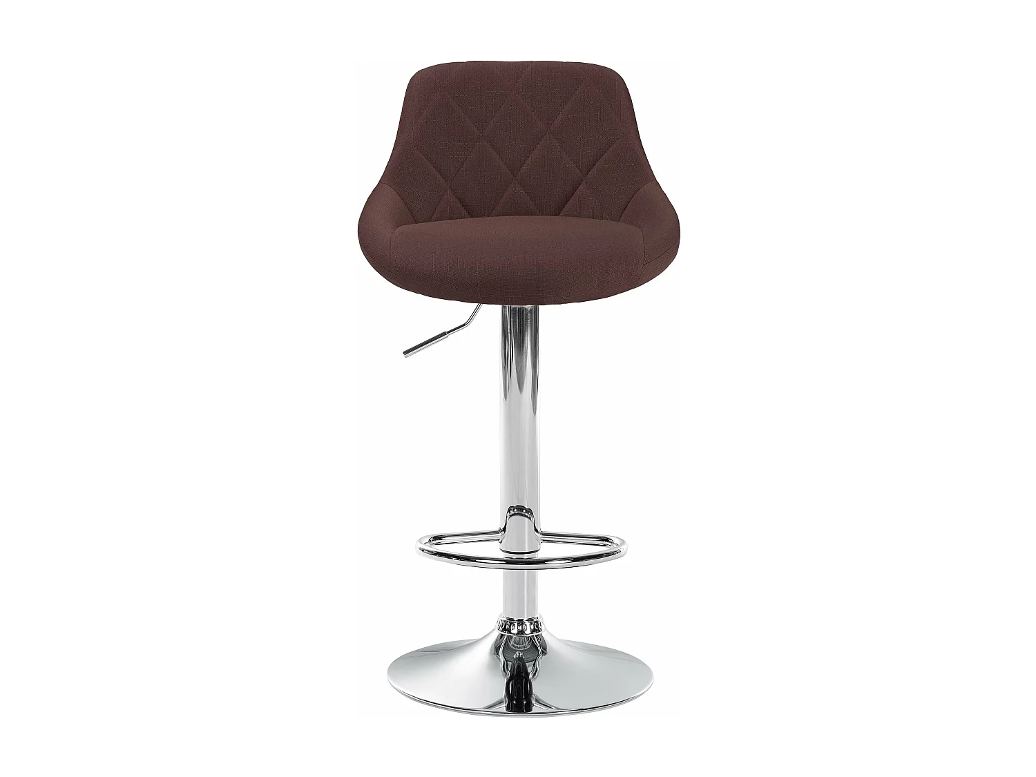 Tabouret de bar chaise métal marron 46 x 49 x 83 cm 10_0005083