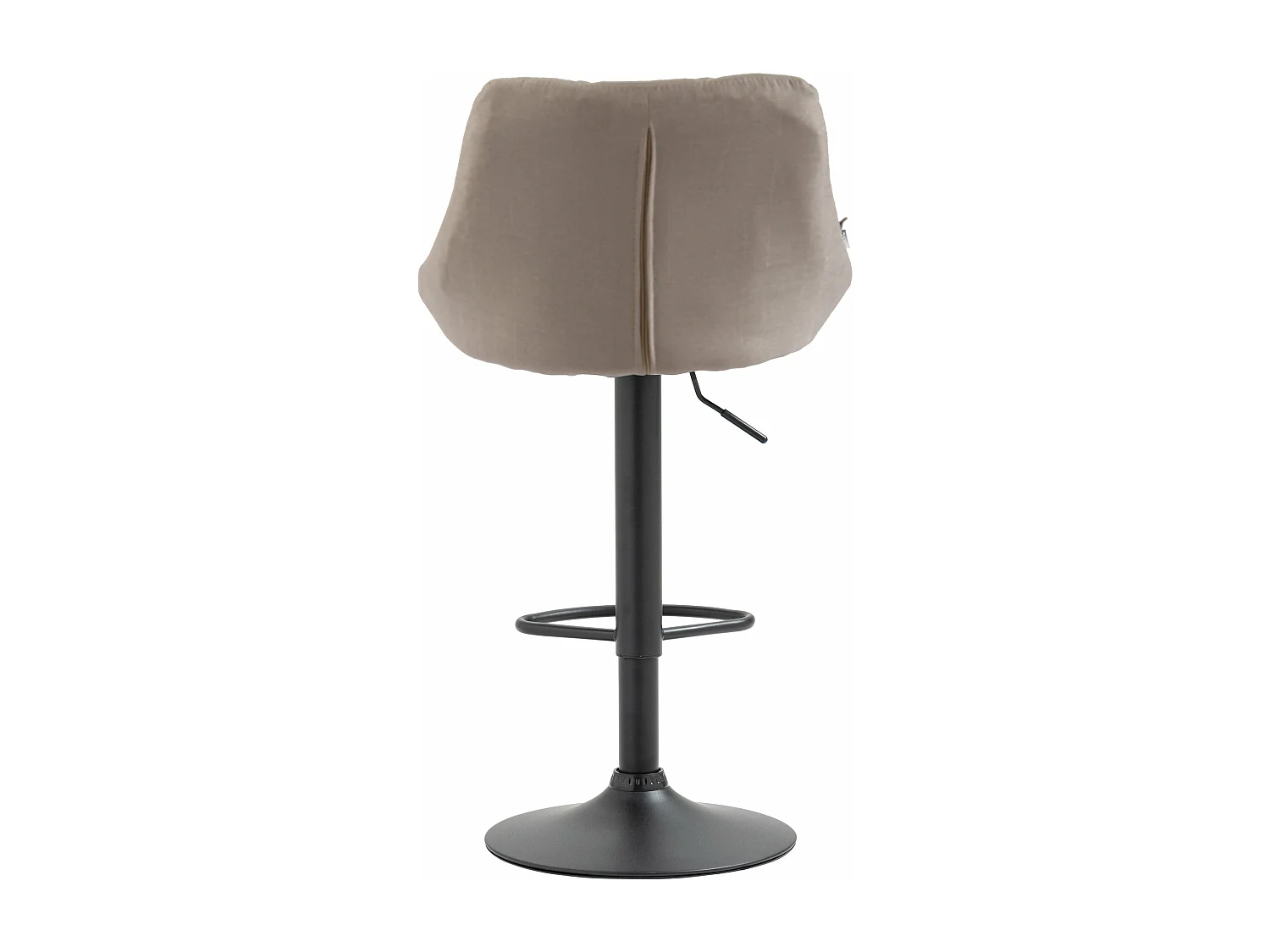 Tabouret de bar chaise métal crème 46 x 49 x 83 cm 10_0005088