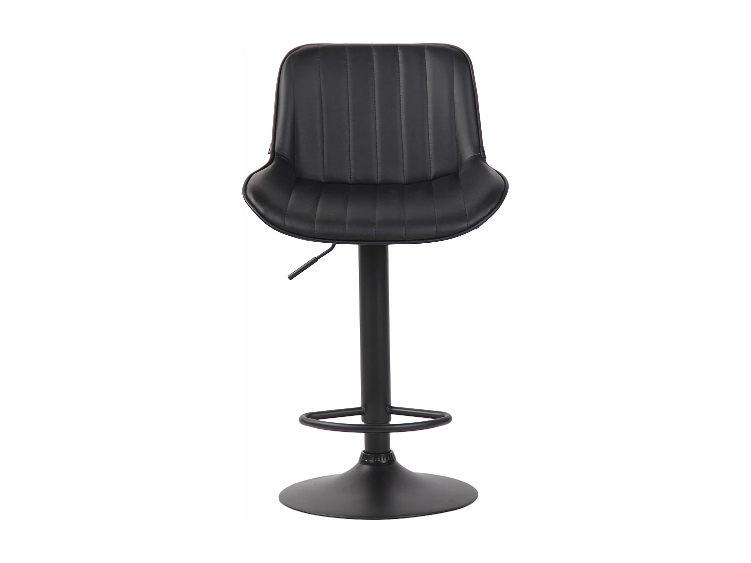 Lot de 2 tabourets métal argentée 50 x 50 x 86 cm 10_0004281