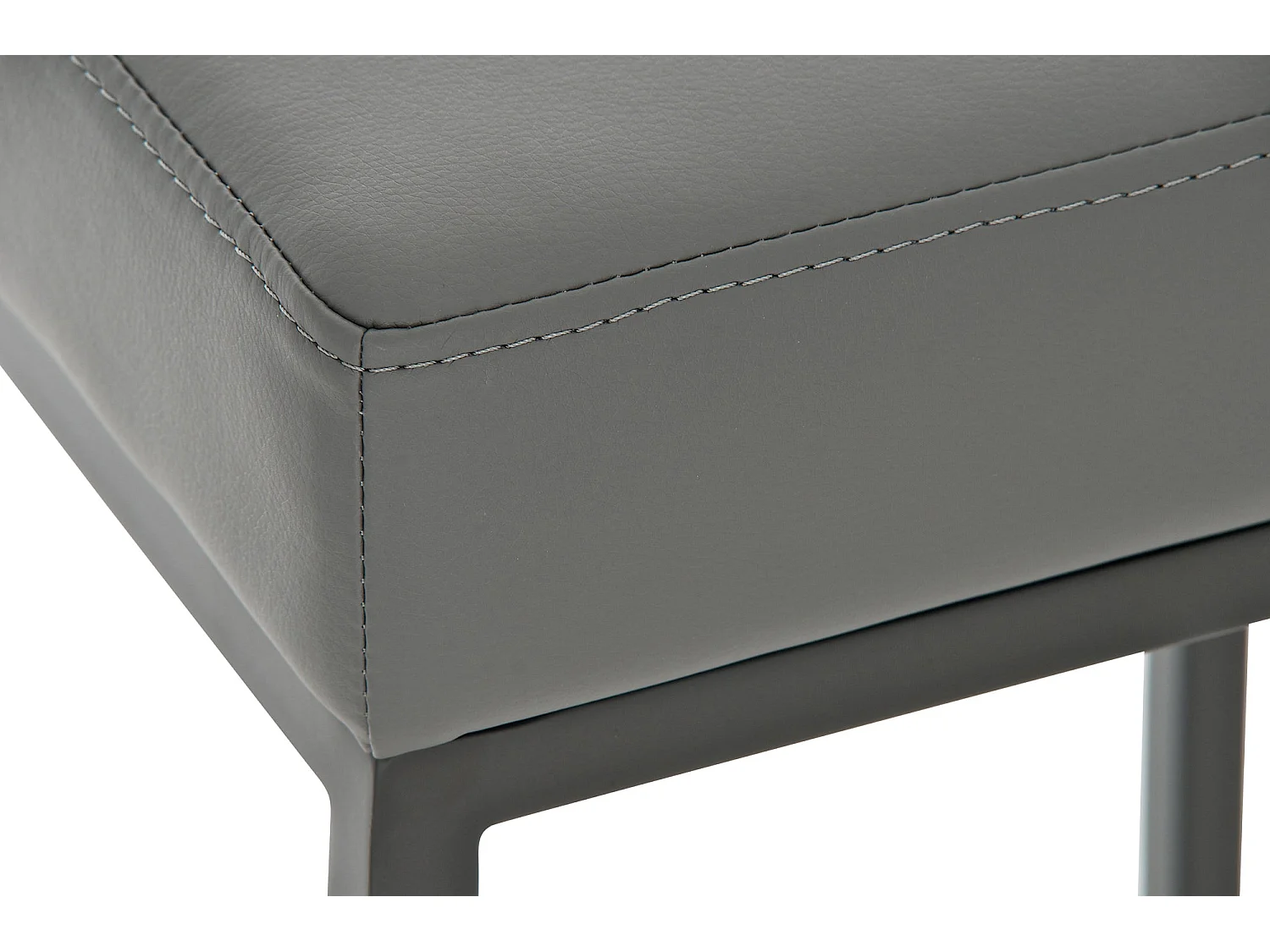 Tabouret de bar x1 métal grise 37 x 37 x 85 cm 10_0005246