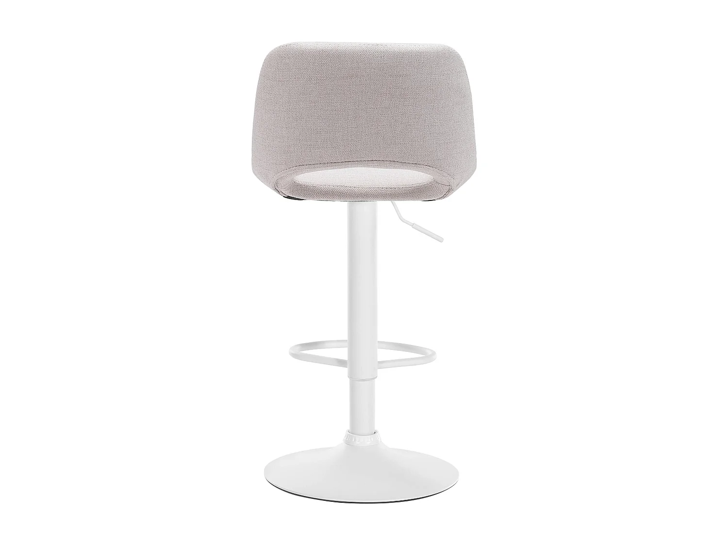 Tabourets de bar chaises métal blanche 42 x 46 x 86 cm 10_0004099