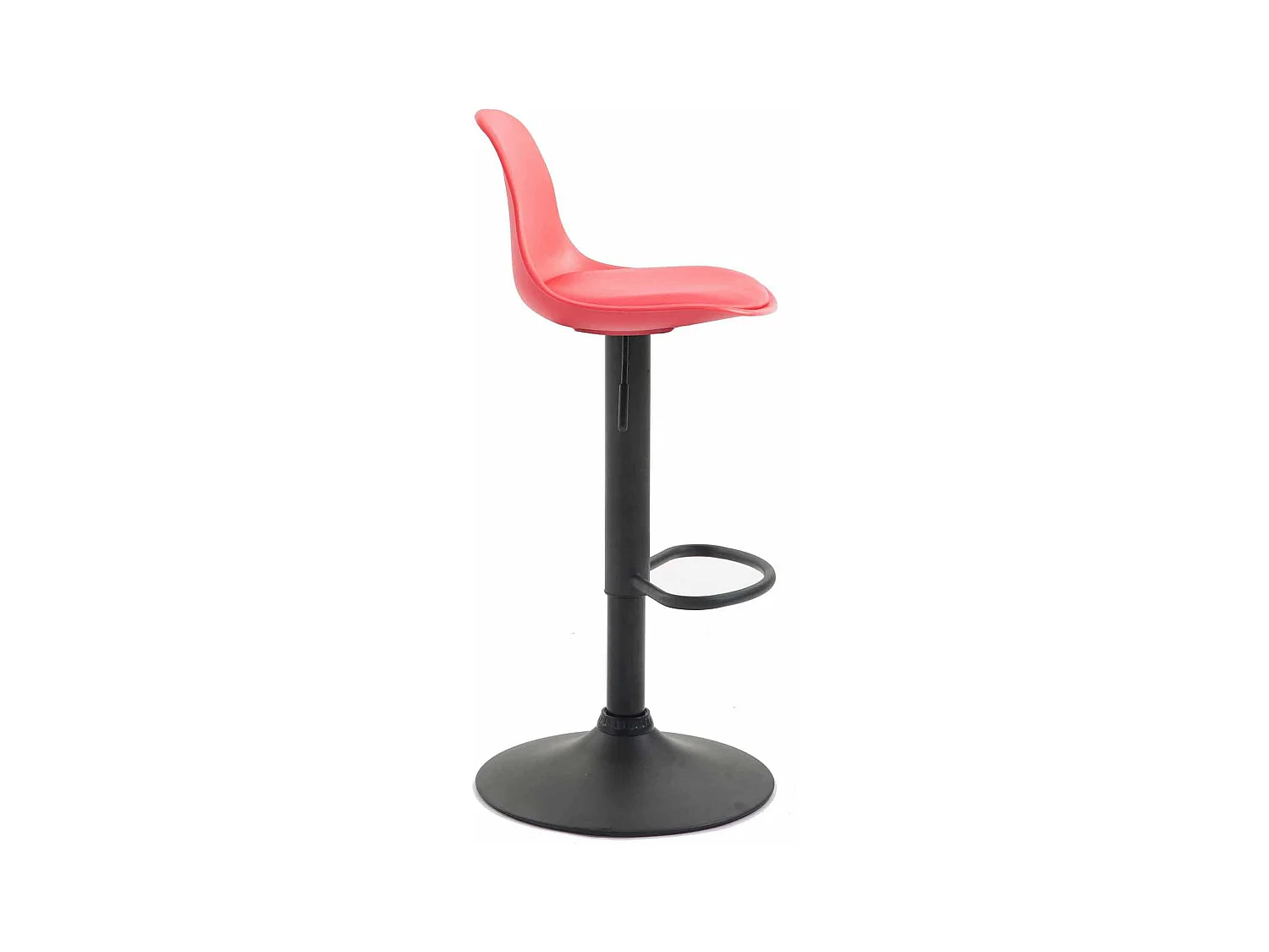 Lot de 2 tabourets métal argentée 39 x 43 x 82 cm 10_0004238